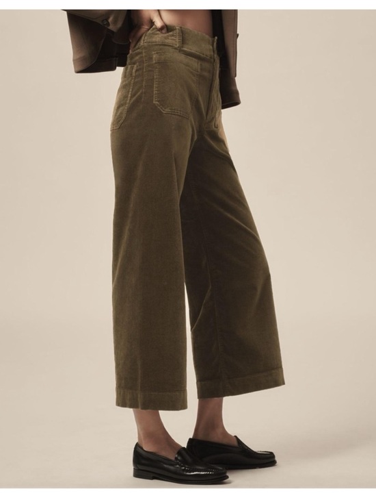 Anthropologie Pants - Anthropologie The Colette Cropped Wide-Leg Pants Corduroy Size 28